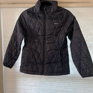 Patagonia Kids Navy Blue Nano Puff Jacket
